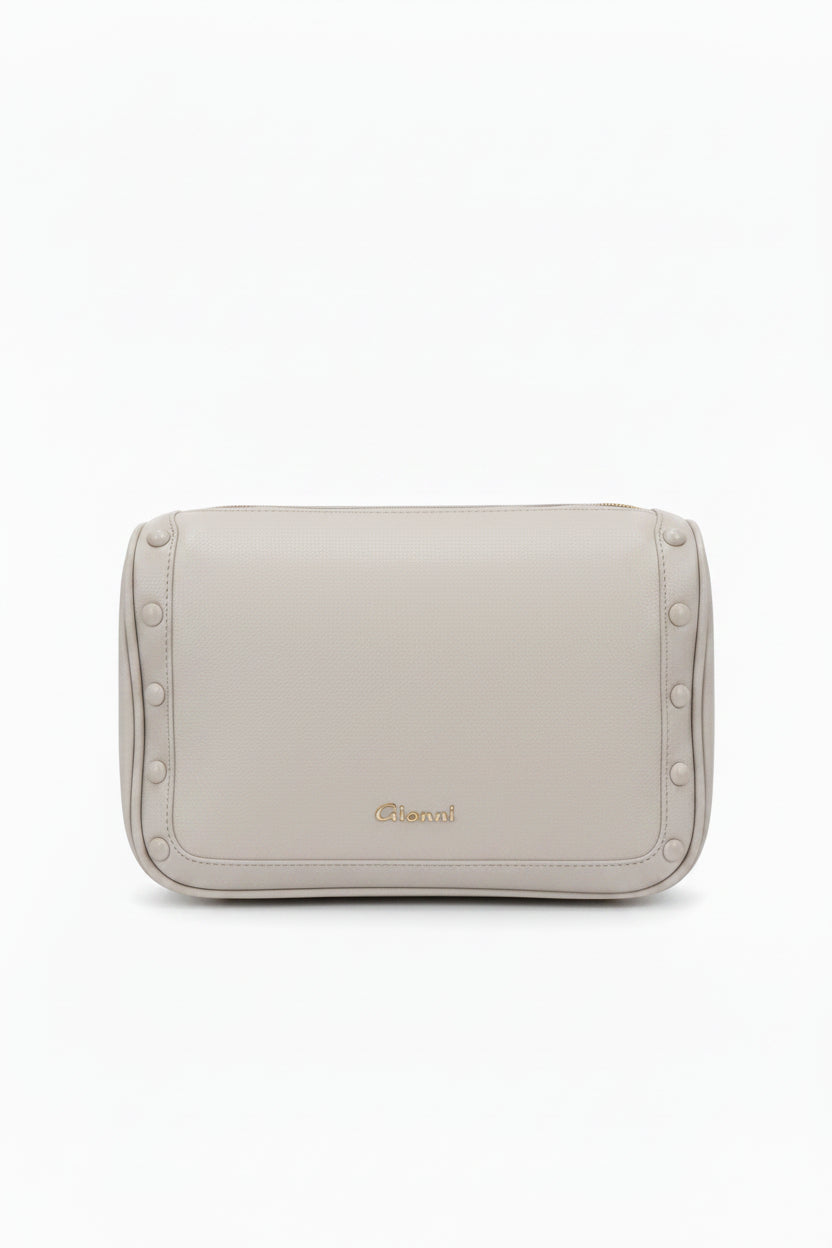 Gionni Light Grey Shoulder Bag