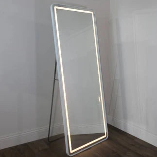 LED Mdena Cheval Mirror White 170×70cm