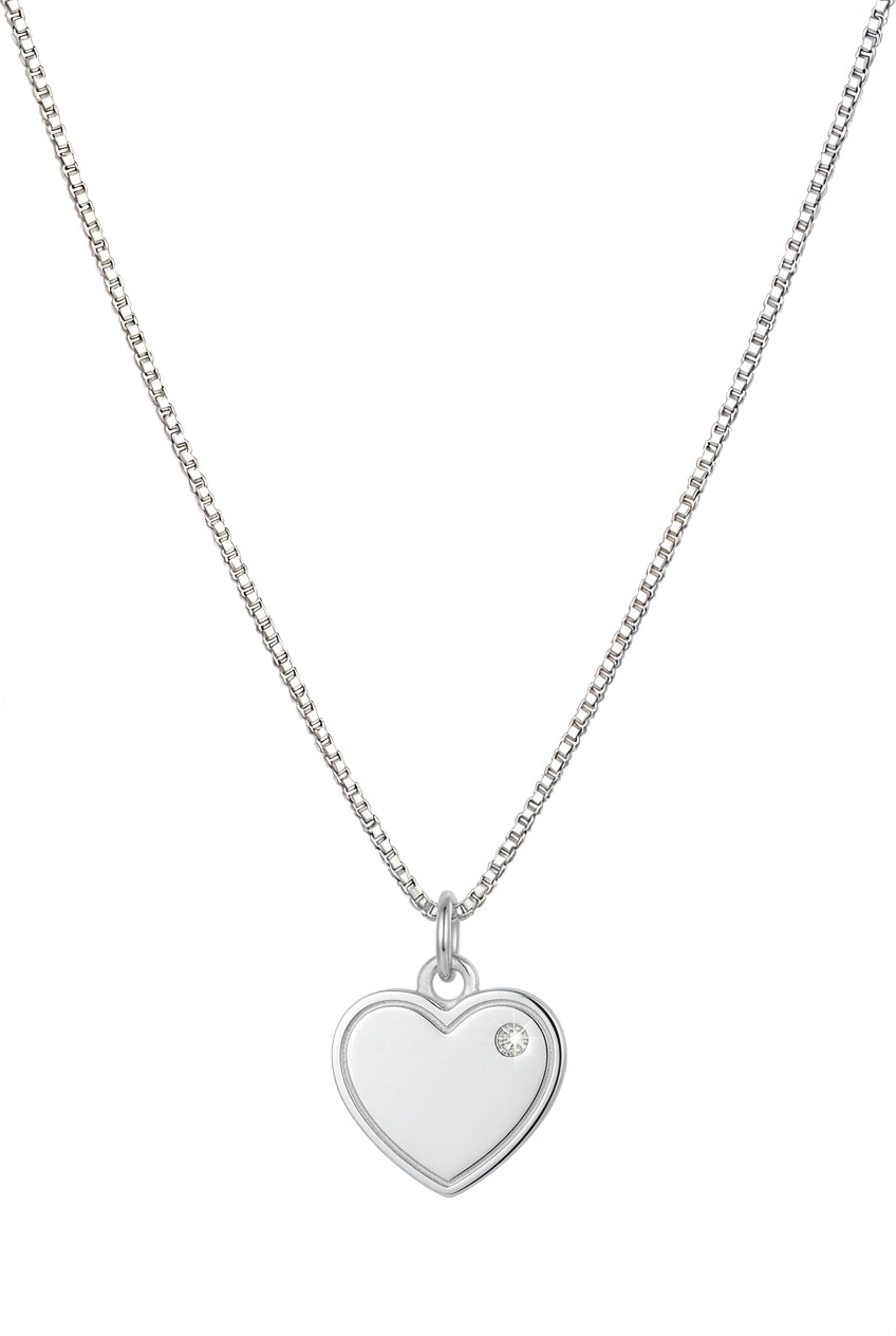 Sterling Silver Cubic Zirconia Pendant