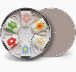 Tipperary Heart Flowers Set of 6 Mugs