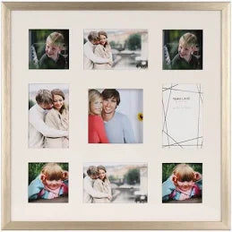 Multi picture collage 9 picture frame