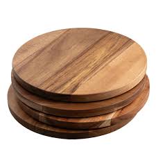 Acacia Wood Placemats Set 4