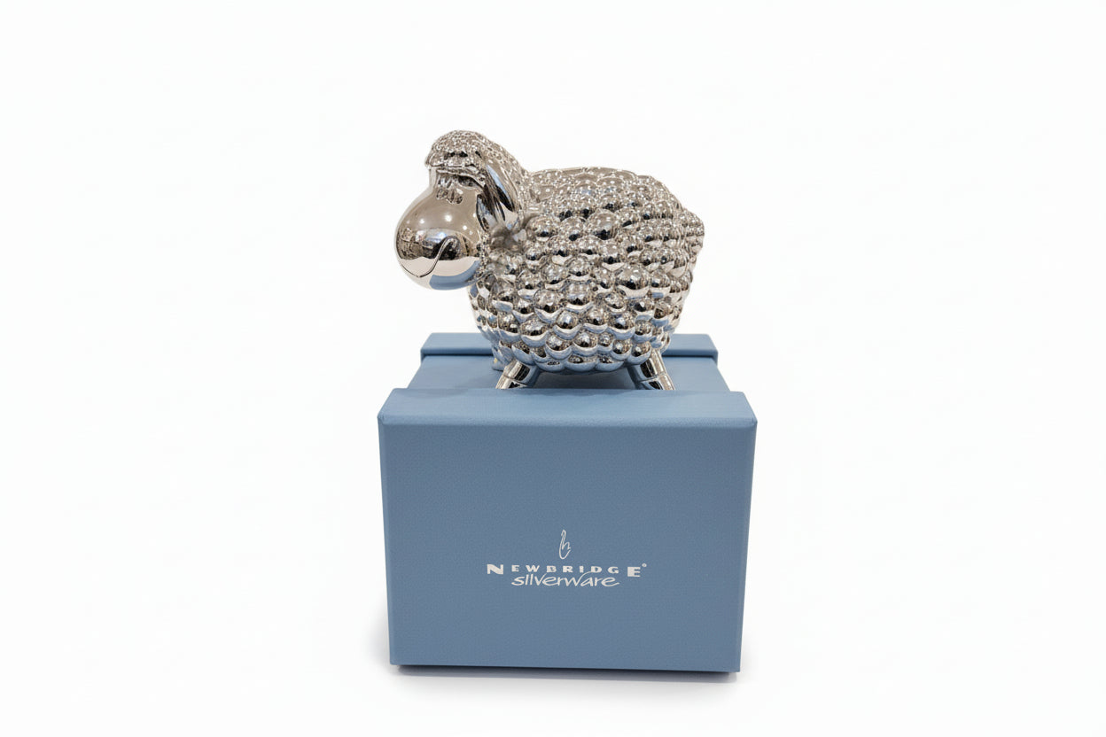 Newbridge Silver Plated Sheep Moneybox