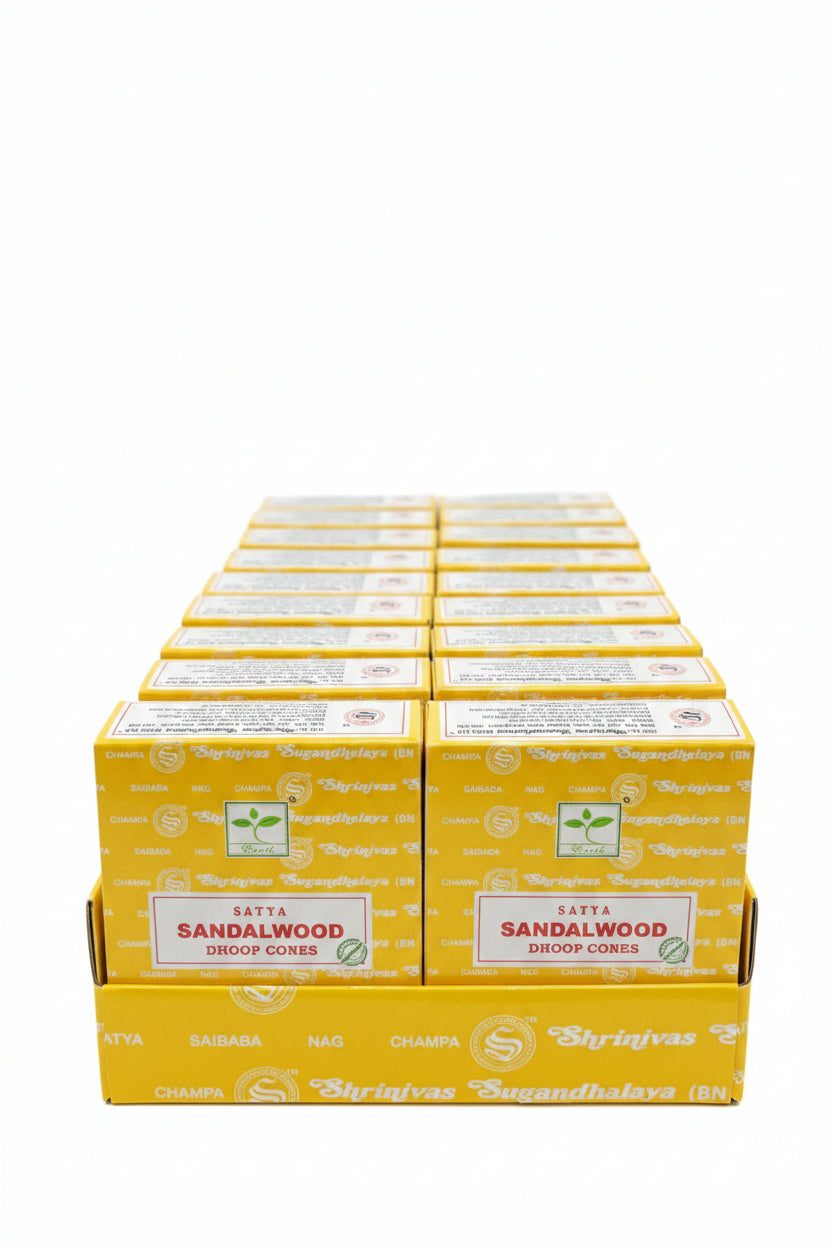 Sandalwood dhoop cones