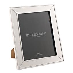 Impressions Mirror Photo Silver Boarder Corner Bevel 8×10