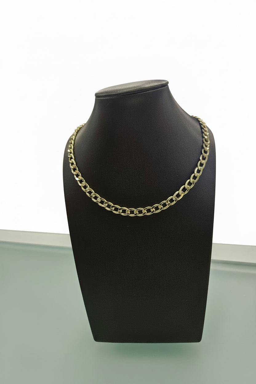 Plain Goldplated Chain Necklace