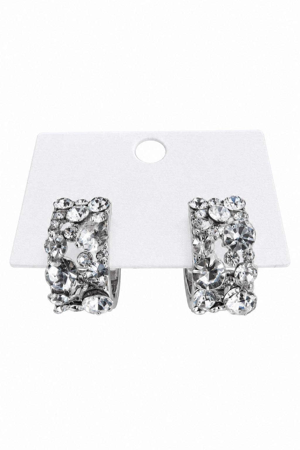 Dimante Hoop Earrings