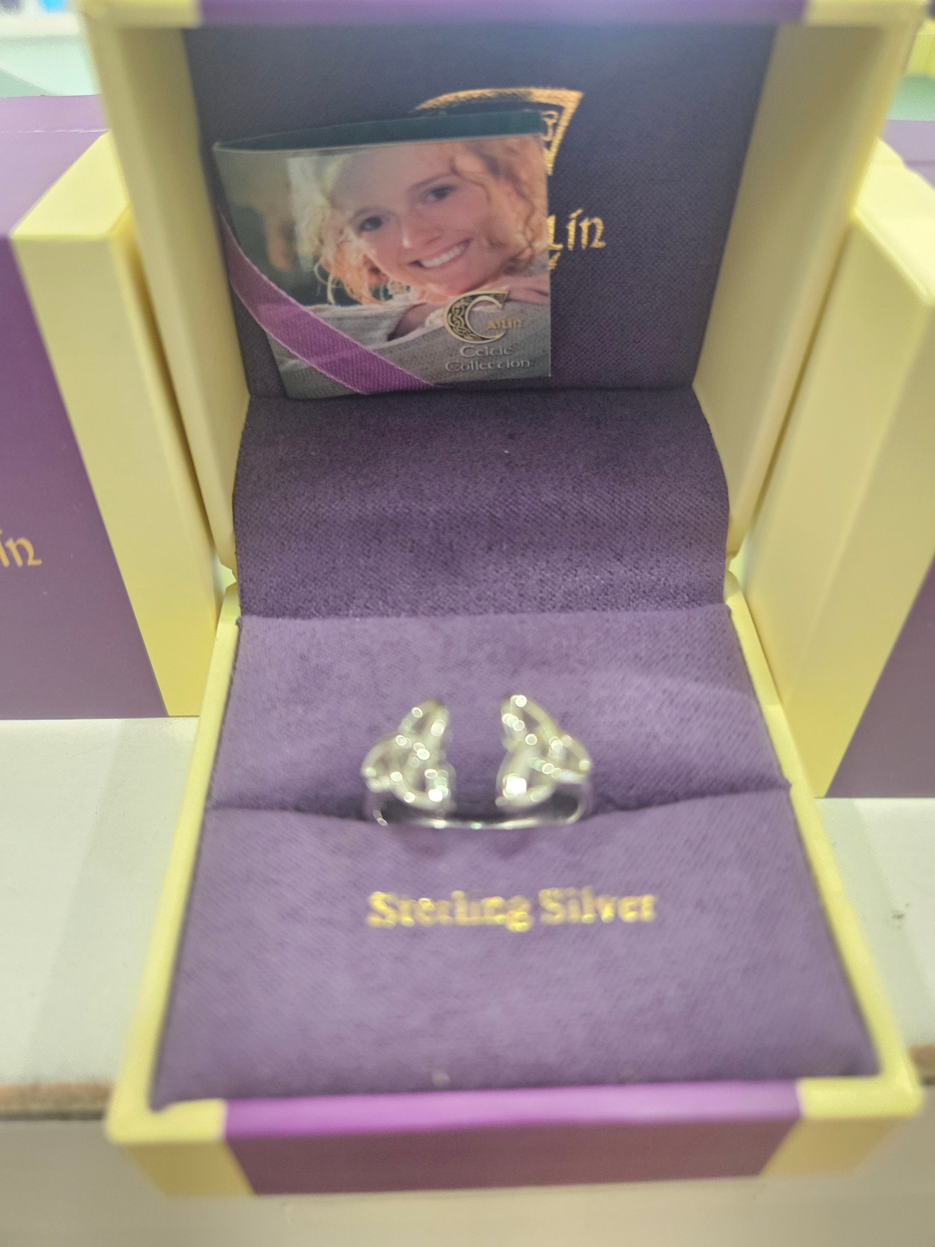 Celtic silver ring