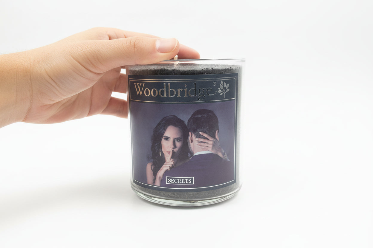 Woodbridge "Secrets" Candle Jar