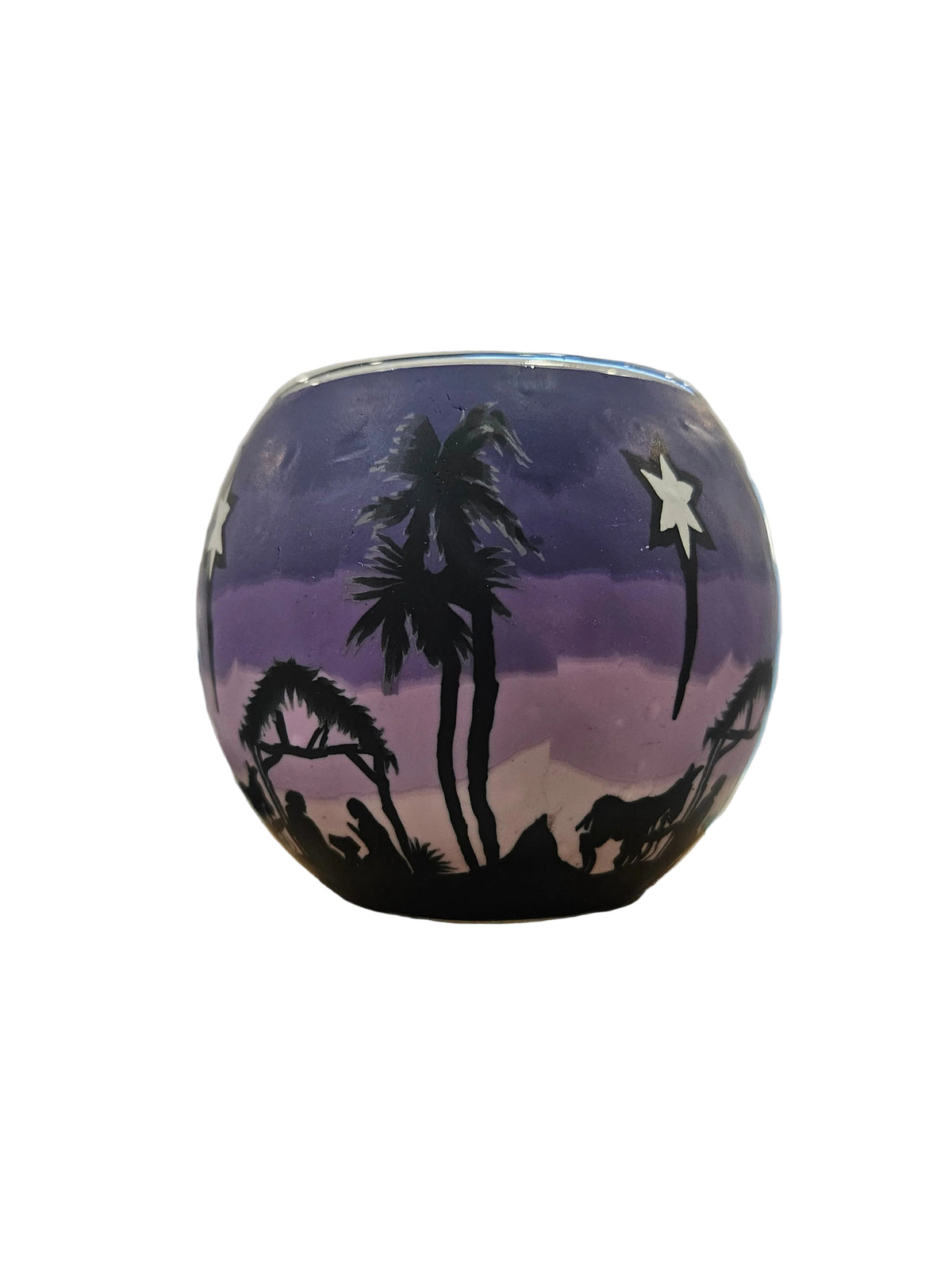 Hand crafted light glass nightlight