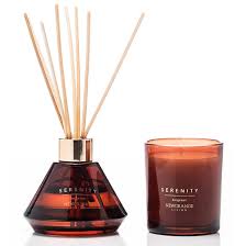 Newgrange Serenity Bergamot Candle and Diffuser set