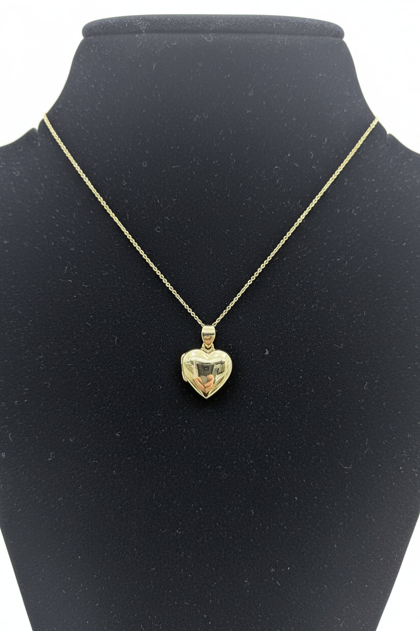 Sterling silver heart locket