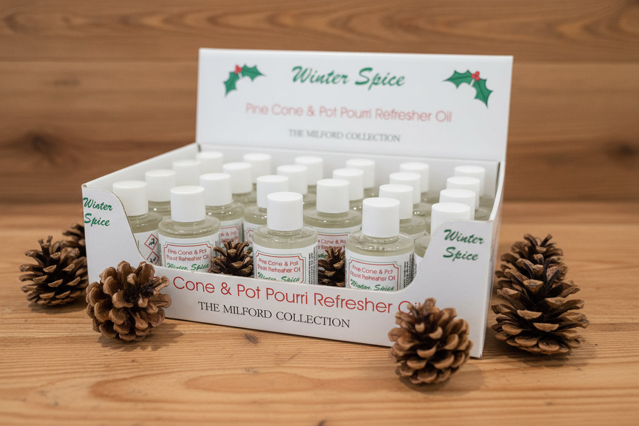 Pine cones & Potpourri oil Hanging
