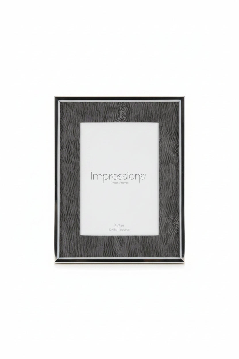 Impressions Faux Croc Detail Frame 5x7
