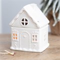 White Gingerbread House Burner