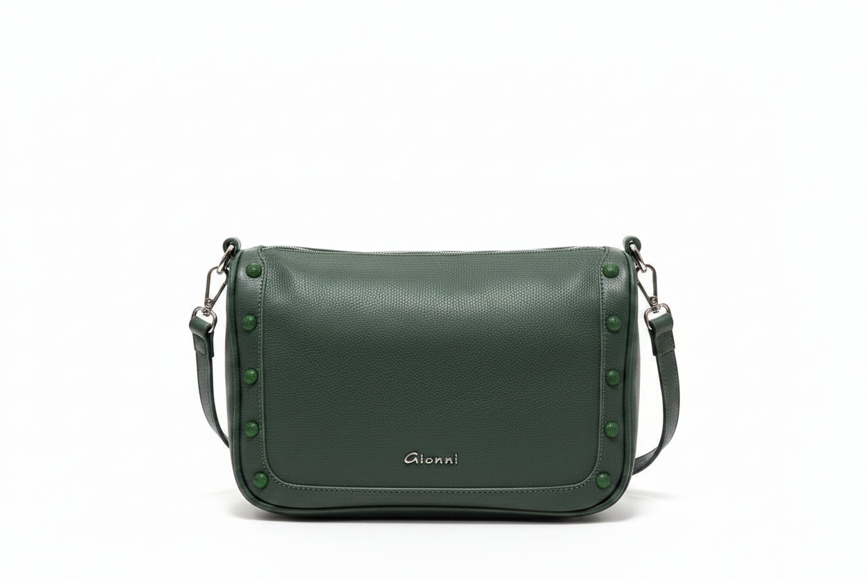 Gionni Green Shoulder Bag