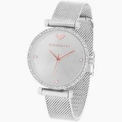 Tipperary Crystal Bee Silver Watch