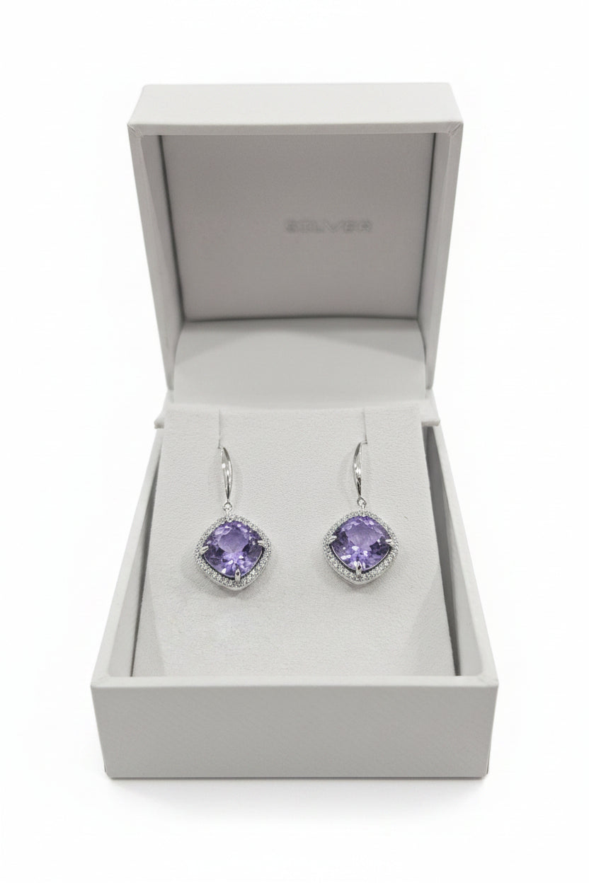 Sterling Silver amethyst earings