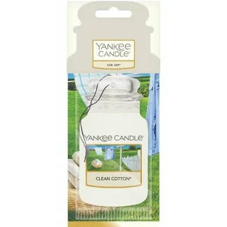 Yankee Candle Car Jar Clean Cotton Air Freshener