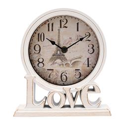 Hometime Mantel Clock - Love