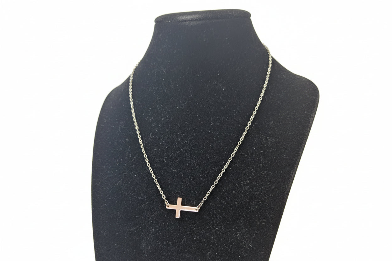Cross Necklace Stainless Steel