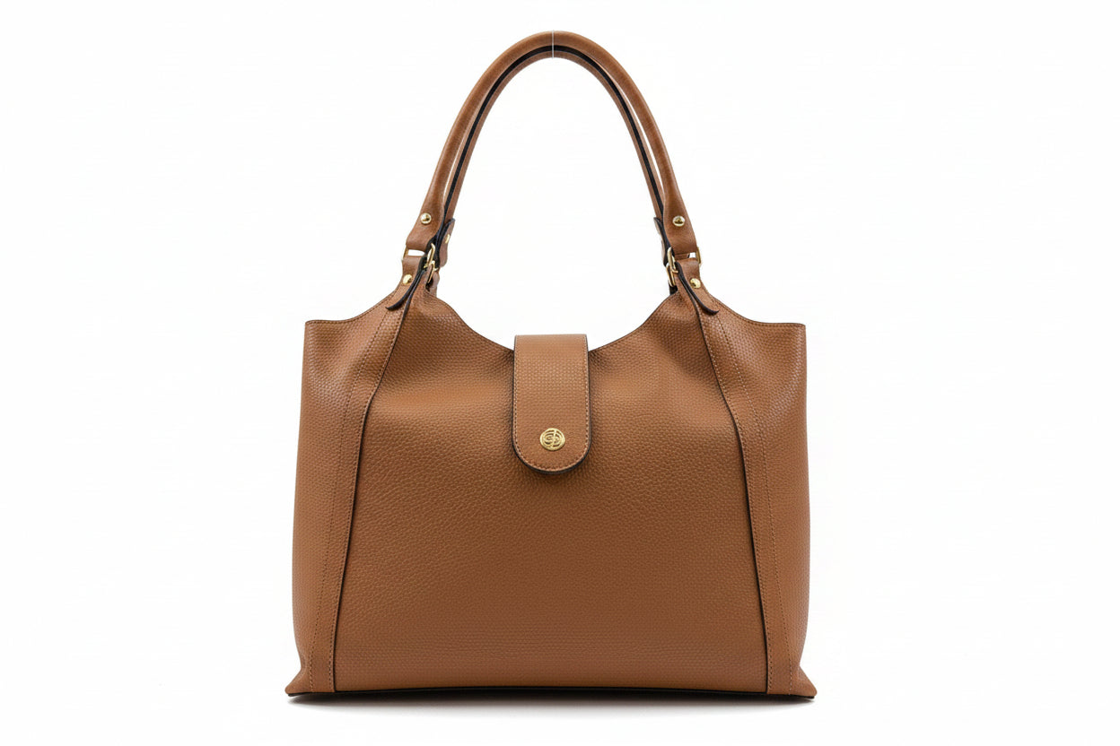Venus E/W Large Shopper Tan