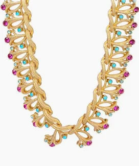 Newbridge Pink & Turquoise Necklace