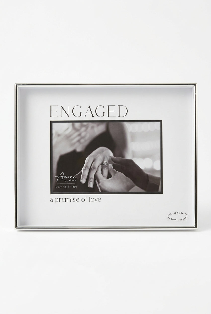 A Promise of Love Engagement Frame 6 x 4