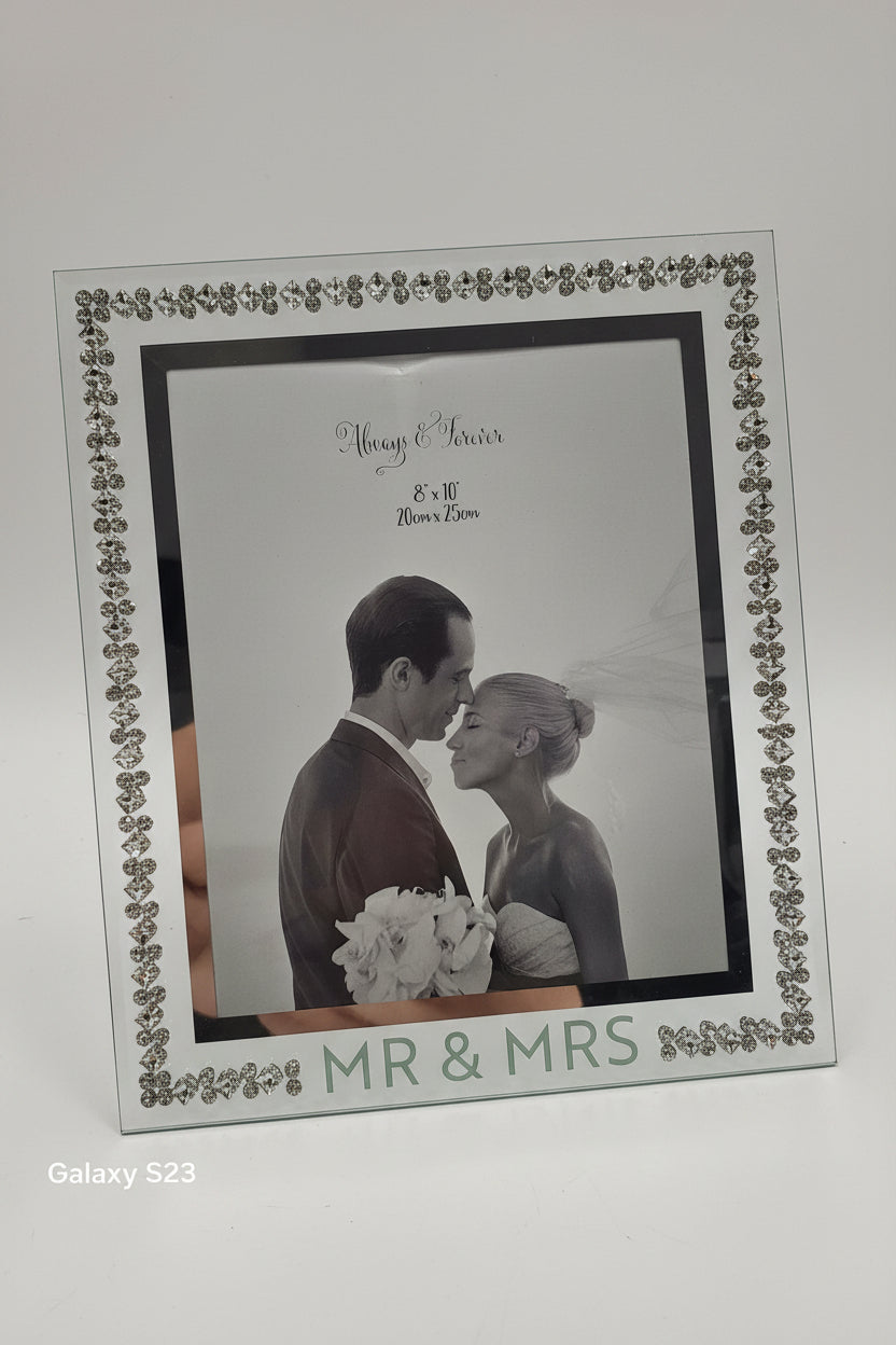 Always & Forever Photo Frame 8x10 Mr. & Mrs