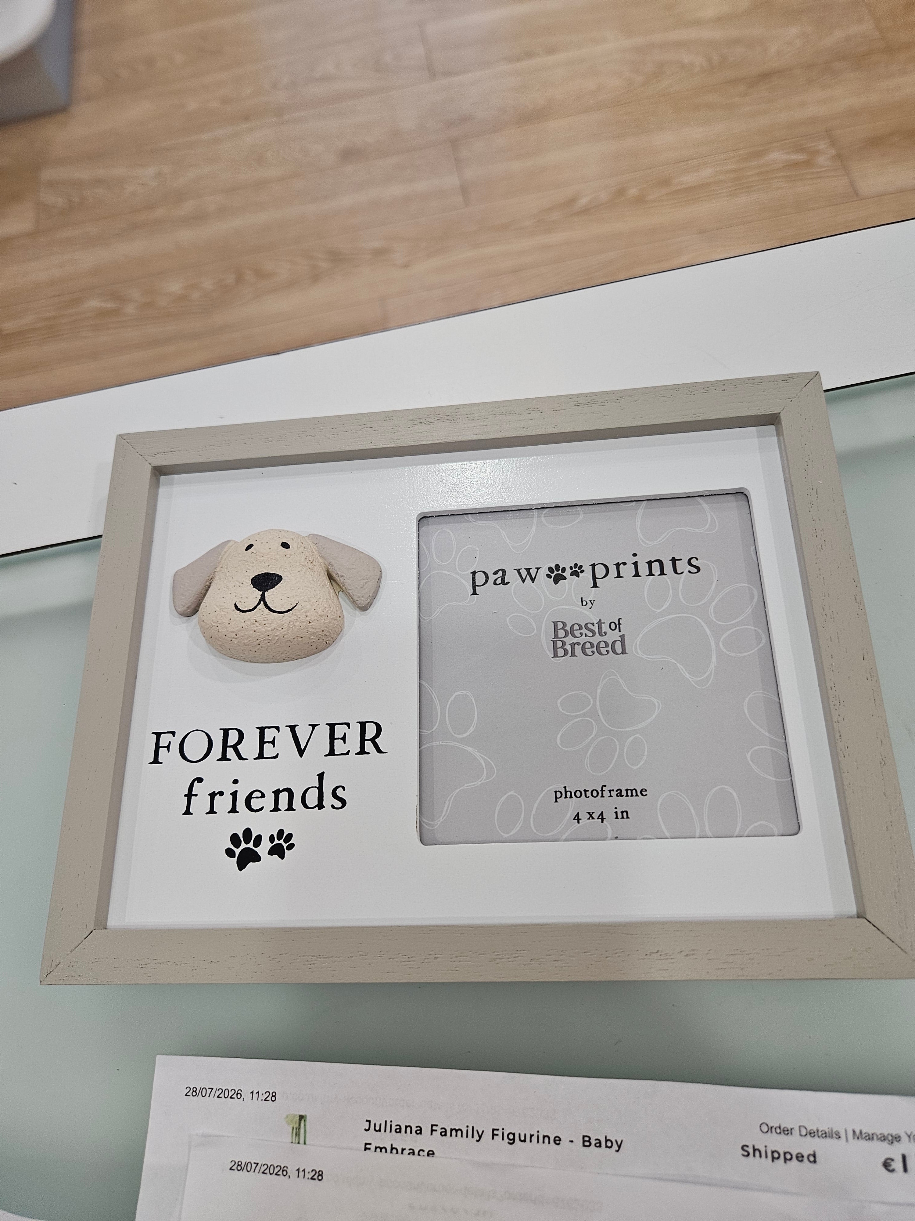 Best of Breed Forever Friends Pebble Dog Frame 4x4