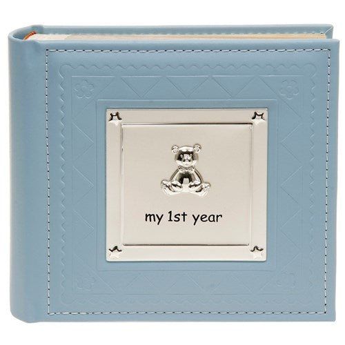 My First Year Baby Album Blue