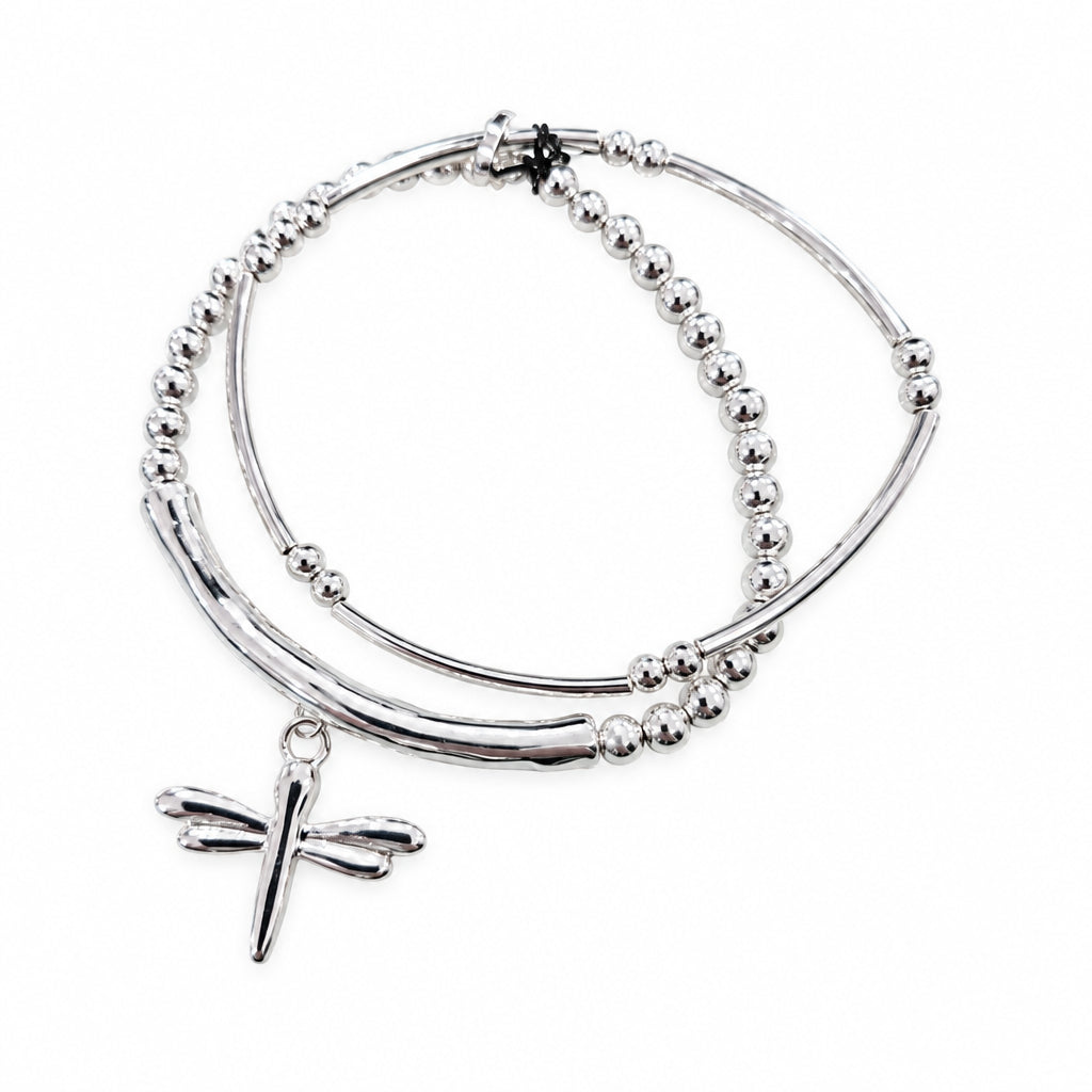 Double Silverplated Bracelet