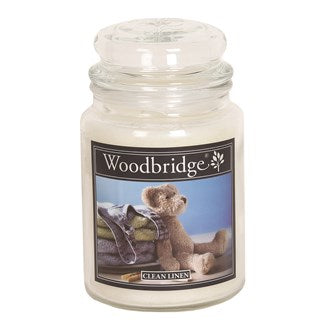 Woodbridge Candle Clean Linen Large Jar