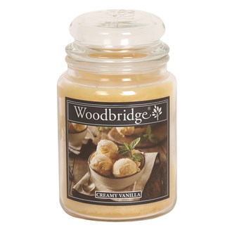 Woodbridge Candle Creamy Vanilla Large Jar
