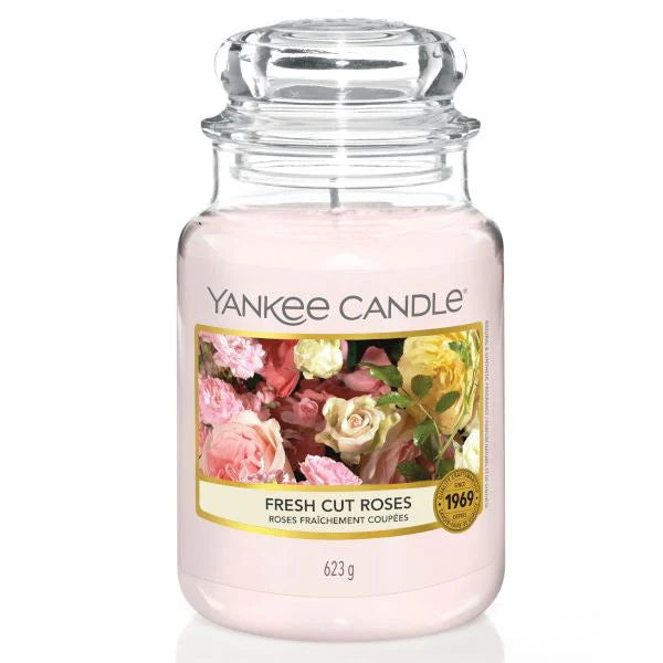 Yankee Candle Fresh Cut Roses Large Jar