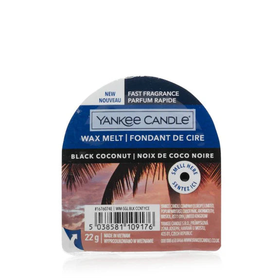 Yankee Candle Wax Melt Black Coconut