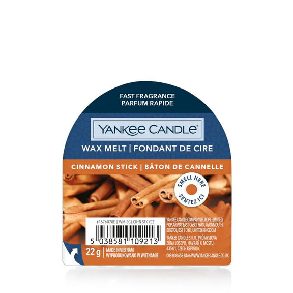 Yankee Candle Wax Melt Cinnamon Stick