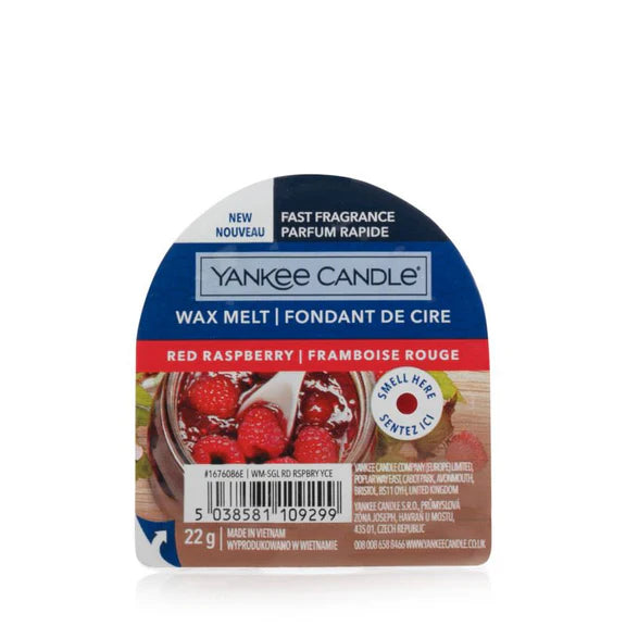 Yankee Candle Wax Melt Red Raspberry
