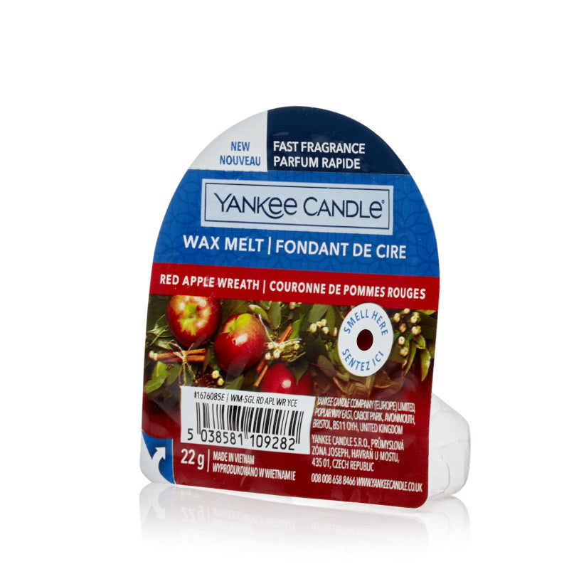 RED APPLE WREATH WAX MELT