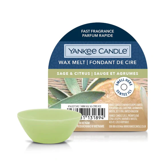 Yankee Candle Wax Melt Sage & Citrus