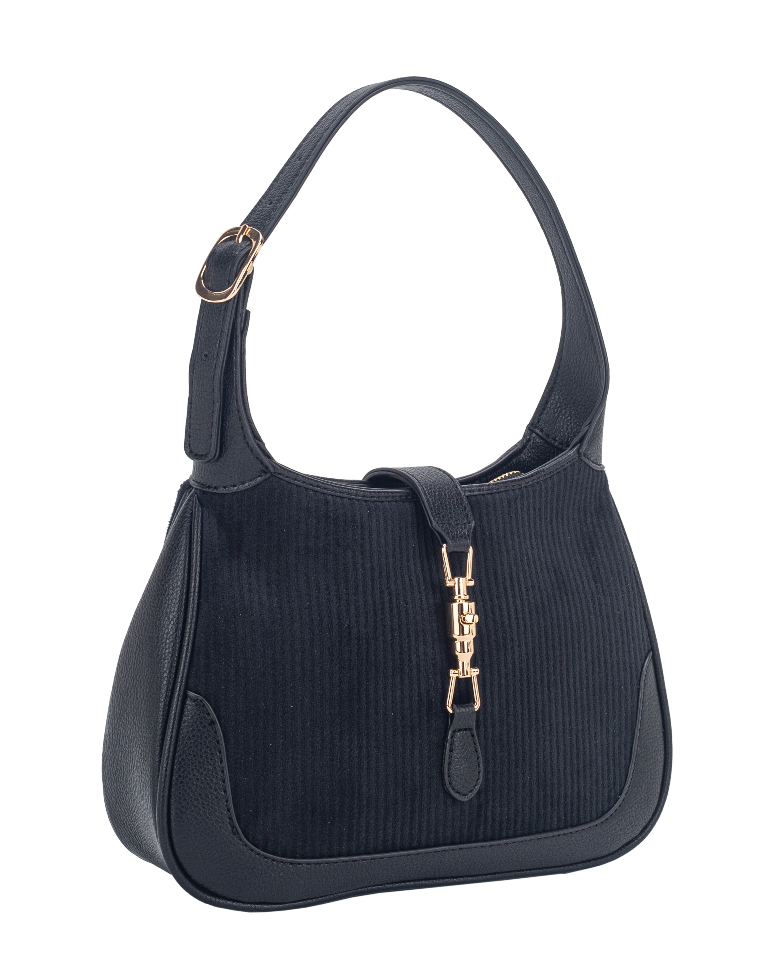 EMILIE SMALL SHOULDER BAG Black