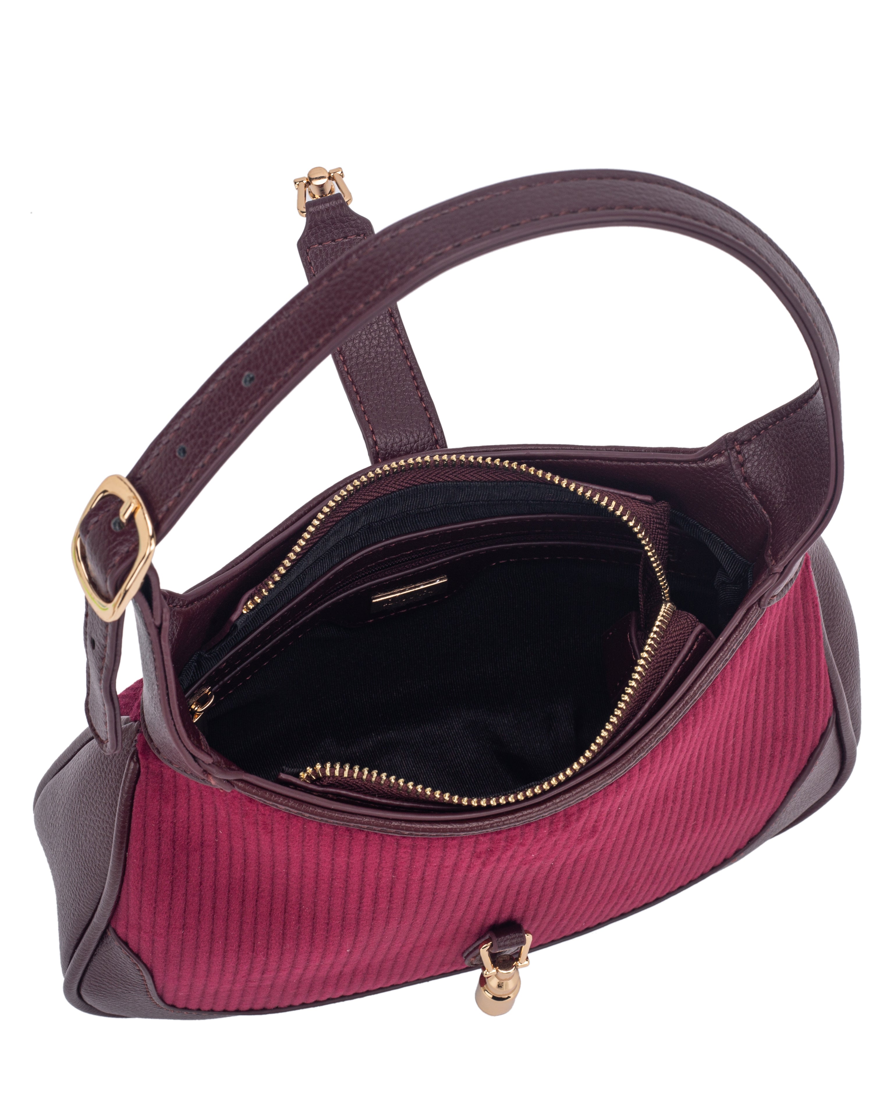EMILIE SMALL SHOULDER BAG Cherry
