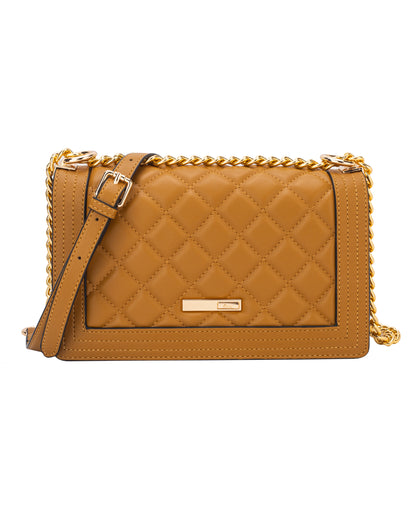 Innsbruck Flapover Crossbody Bag Red/ Black