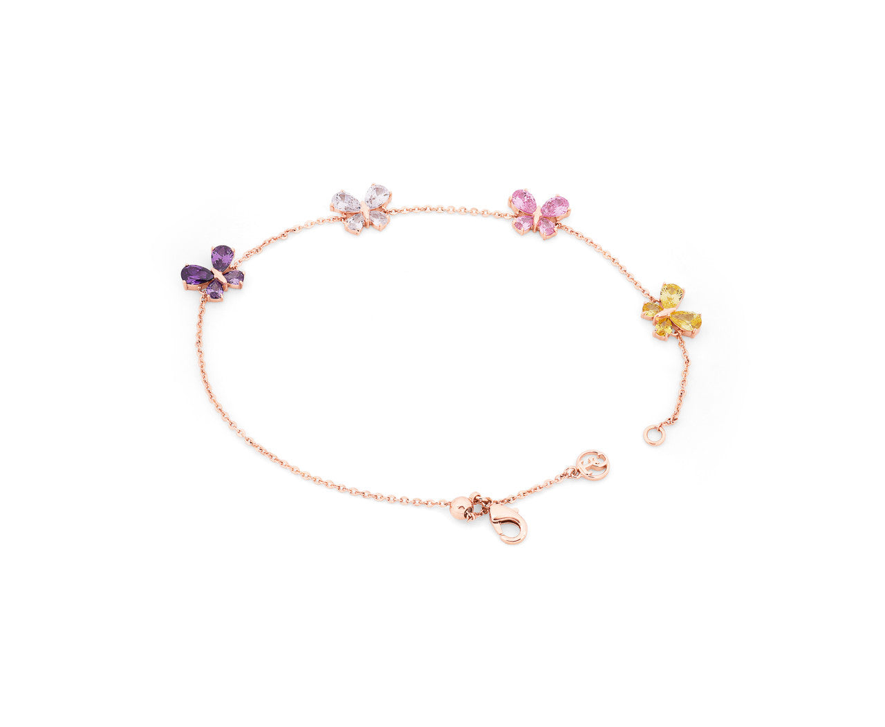 TC Butterfly Bracelet Rose Gold