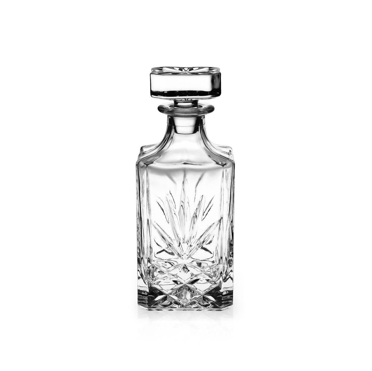 Tipperary Crystal Belvedere Decanter 6 Whiskey Glasses