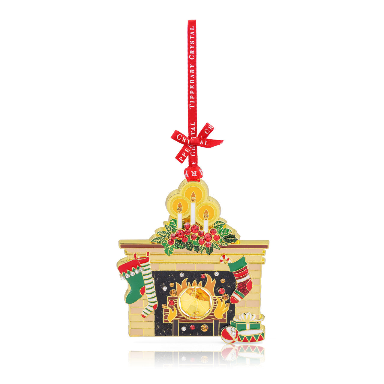 Tipperary Gem Fireplace Christmas Decoration