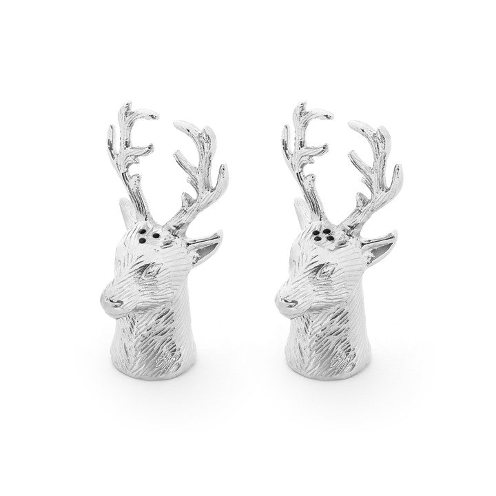 Silver Stag Salt & Pepper Shaker