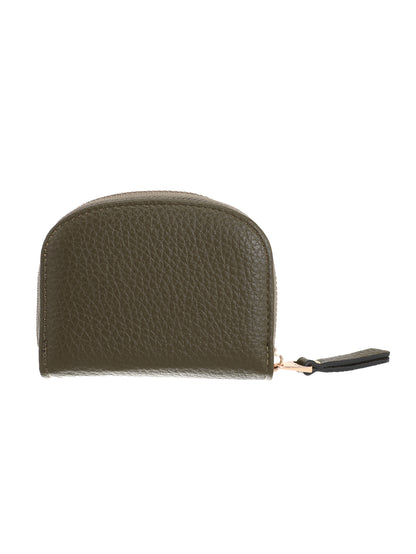 Audrey Purse Black/Green/Red Zip Around