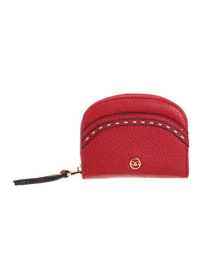 Audrey Purse Black/Green/Red Zip Around