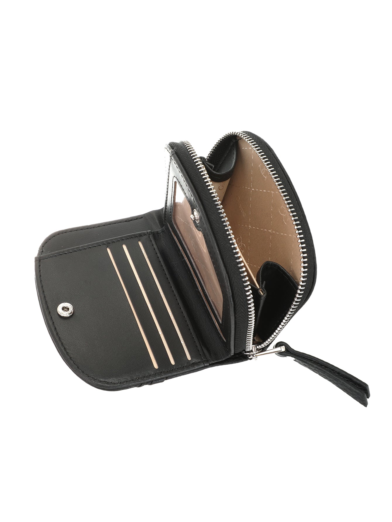 Audrey Purse Black/Green/Red Zip Around